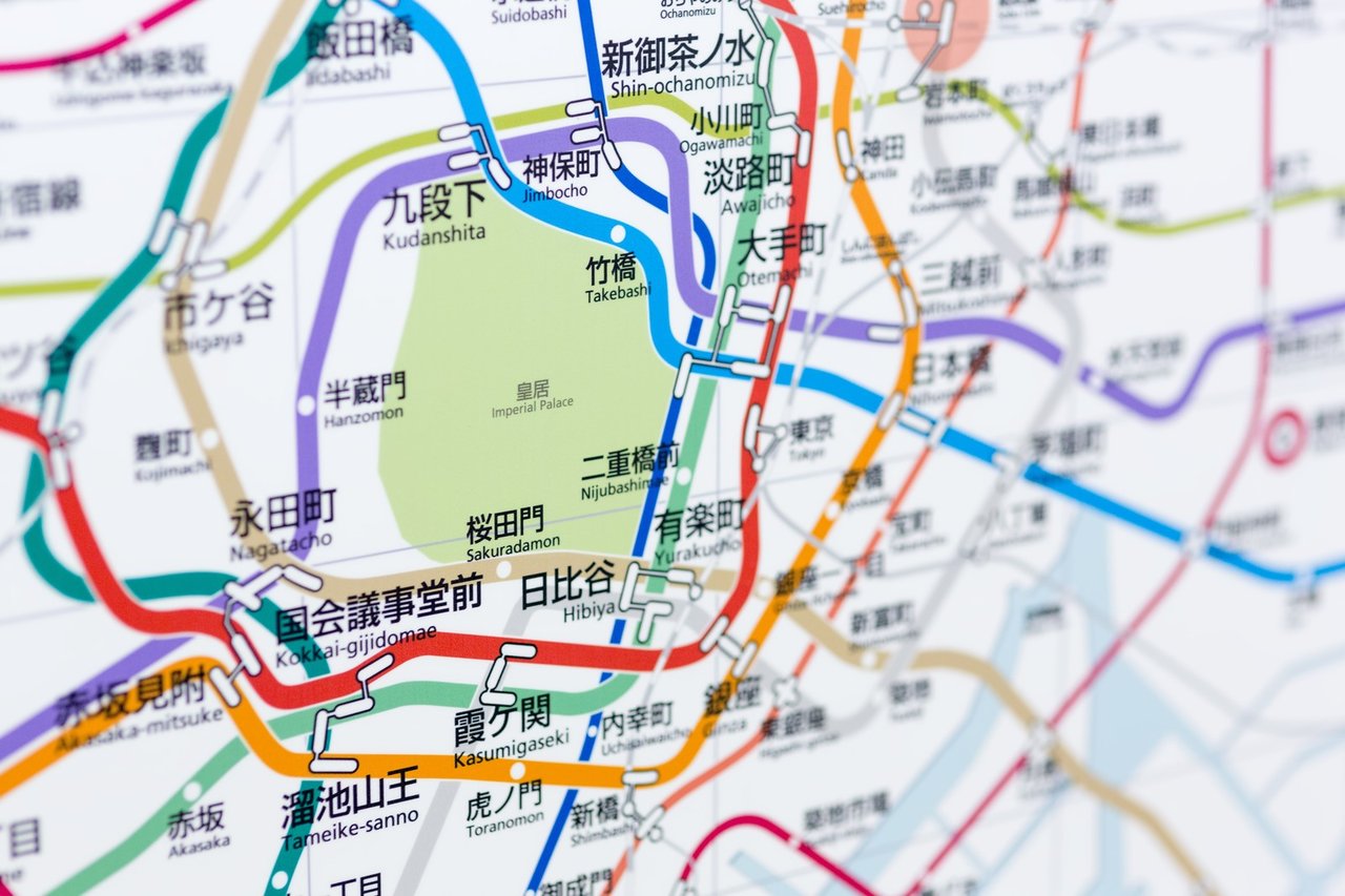 国内旅行 見ているだけでワクワクする街地図 観光地図 手作り地図 東京編 地球の隅っこから